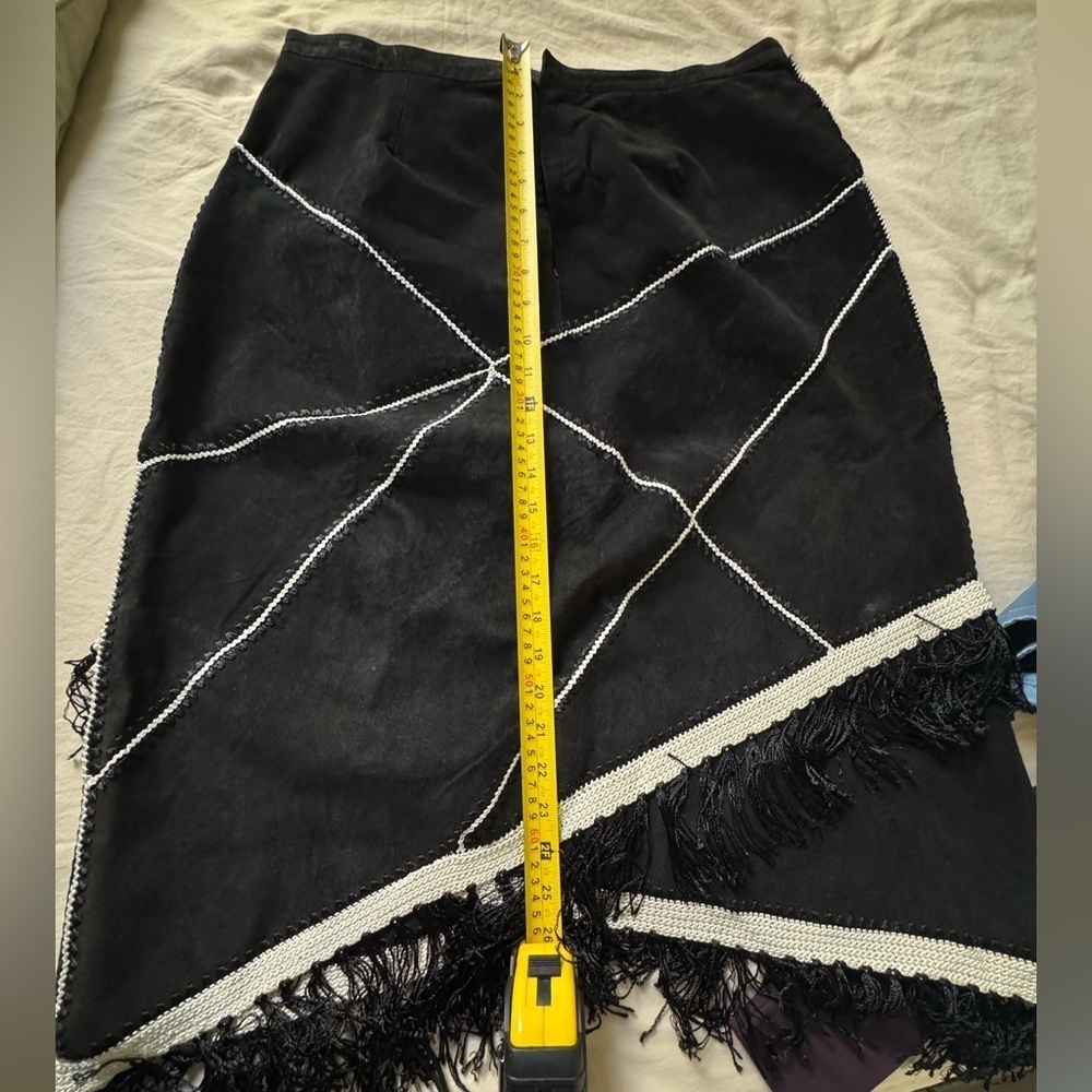 Lew Magram Leather Skirt - Picture 4 of 5